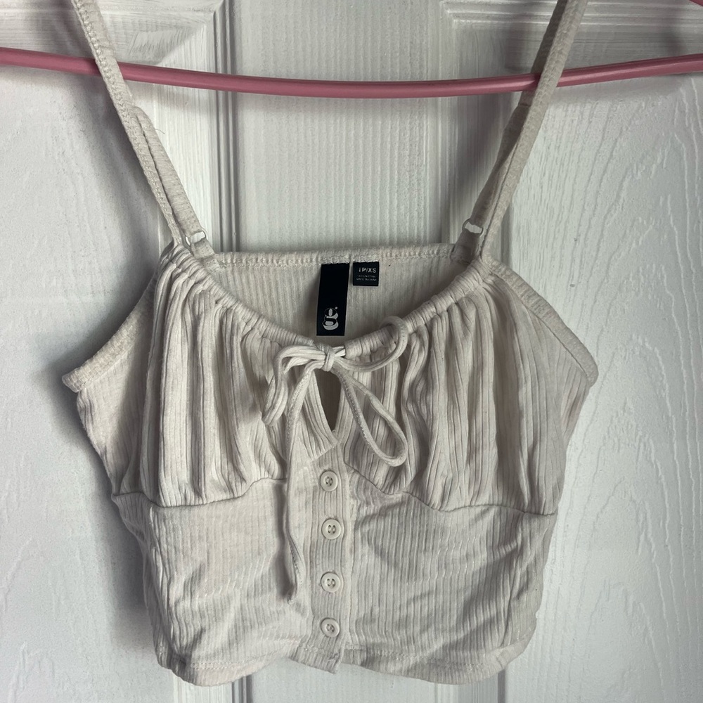 GRAGE WHITE TOP XS